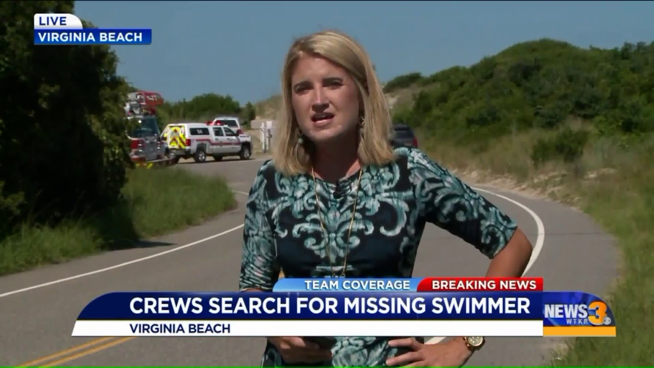 Virginia Beach Crews search for Jewish Teacher Missing in Water - YouTube