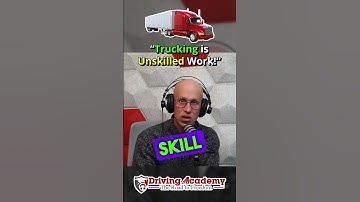 Are Truckers UNSKILLED workers? #cdl #cdllicense #truckdrivers #careers