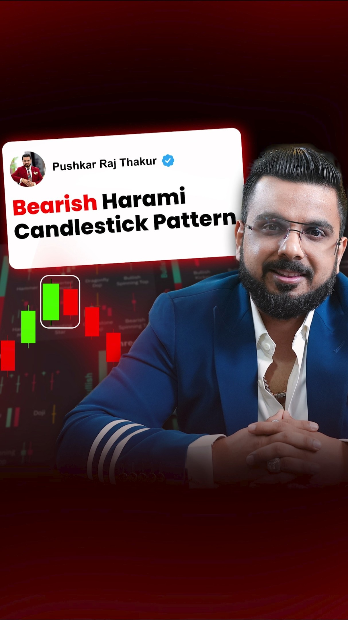 #Day41 || Bearish Harami CandleStick Pattern