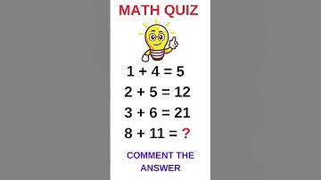 Math Quiz #shorts #shortvideo #quiz #maths #mathquiz #puzzle