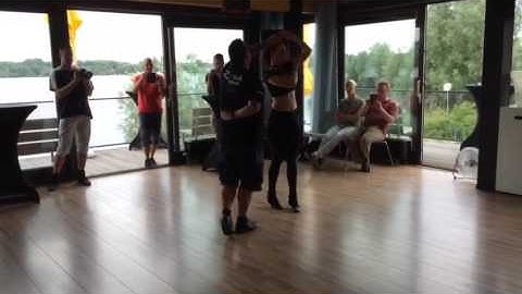 Zouk demo Carlos & Milla @ mini Summer zouk festival in Amsterdam