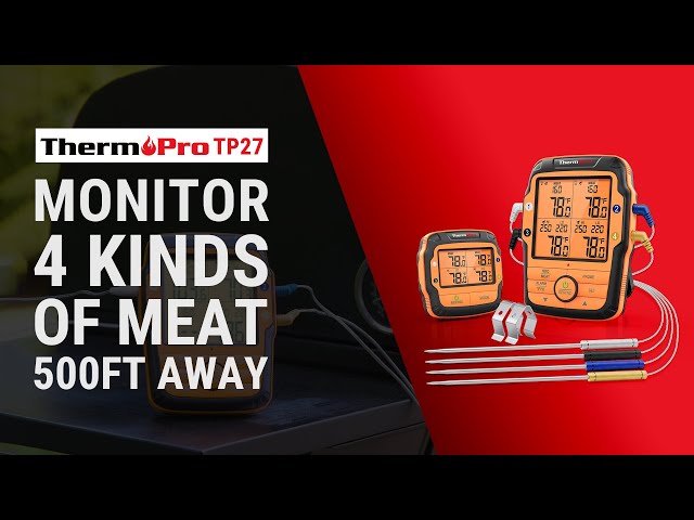 ThermoPro Bluetooth Meat Thermometer with 500FT Wireless Range 4