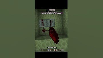 Minecraft Instant Bridge Hack #shorts