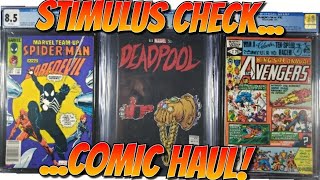 STIMULUS CHECK COMIC HAUL!