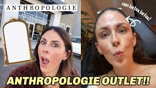 Shopping at SECRET ANTHROPOLOGIE Home Outlet + Getting Non-Botox BOTOX (vlog)