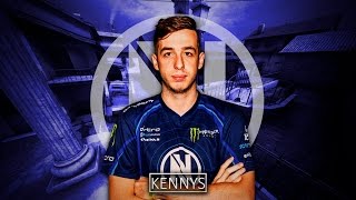 CSGO EnVyUs kennyS playing on Mirage 2017