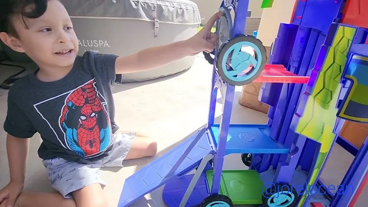 PJ Masks transforming 2 in 1 mobile HQ