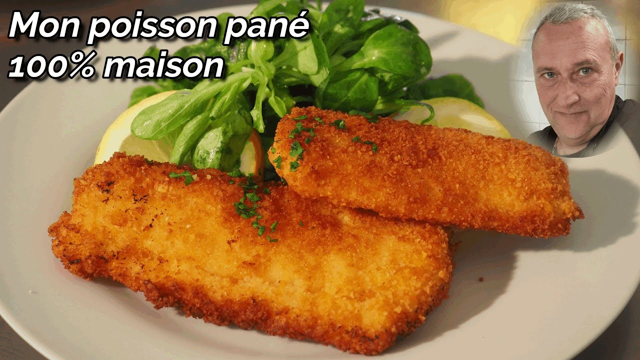 Recette - Poisson pané maison en vidéo 