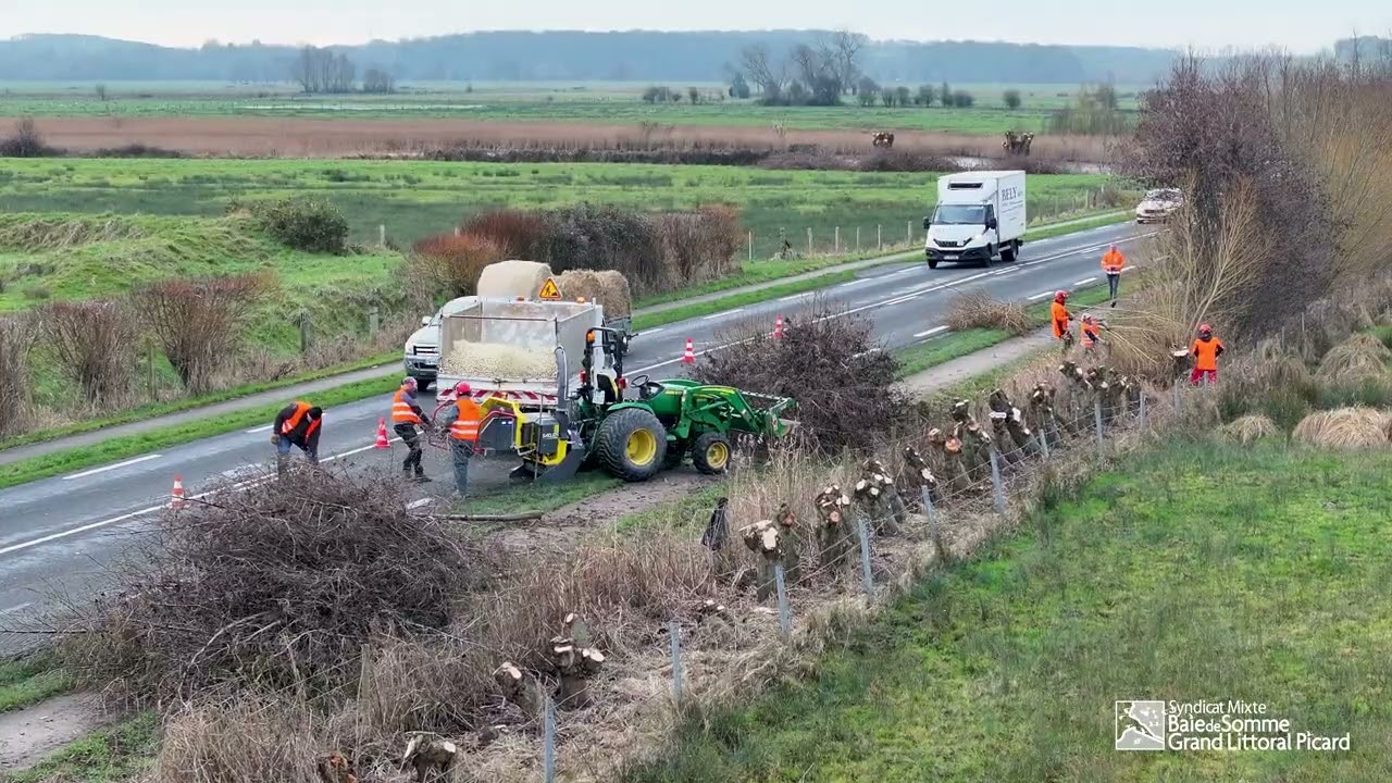 Pistes cyclables - Chantier hivernal 2026 en baie de Somme