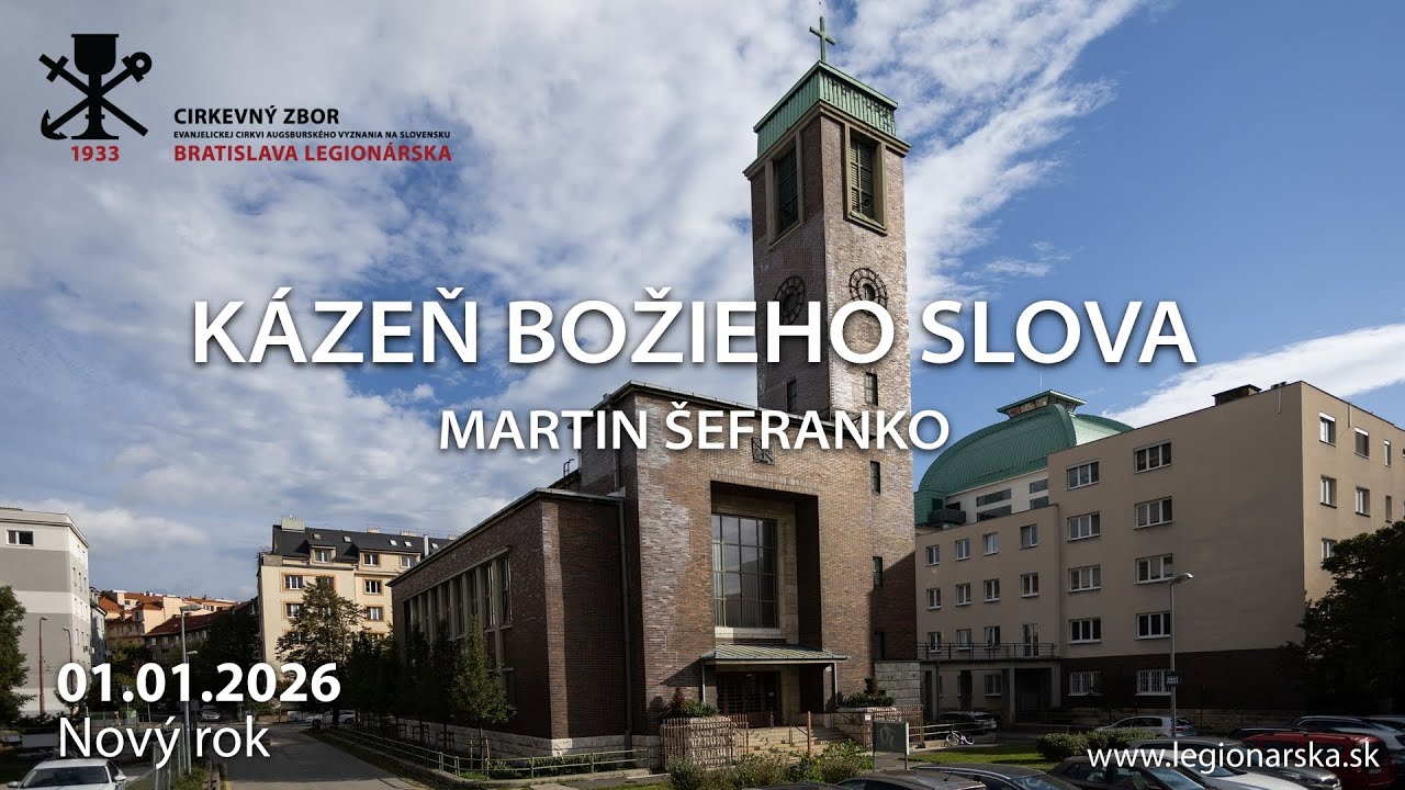 Kázeň - Martin Šefranko - 01.01.2026 - Nový rok