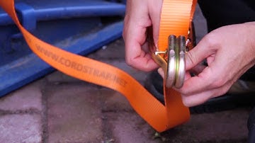 7 How to apply a Cordstrap Dynamic Cargo Securing Solution Dynablock Hook using a Manual CRT Tension