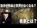 【ショーペンハウアー①】西洋哲学解説【表象】【意志】