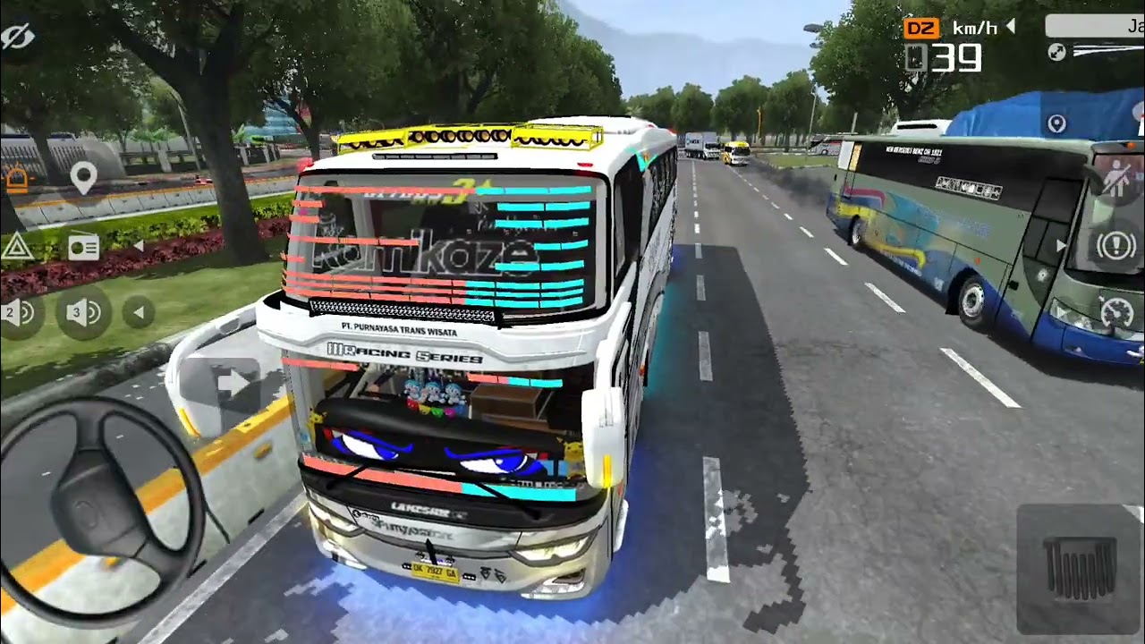 Bus Kamikaze Purnayasa Bawa Anak SMP 4 Kebumen Liburan Ke Yogyakarta Telolet Basuri 