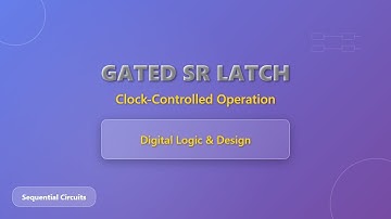 Gated SR Latch: Clock-Controlled Flip-Flop Explained for Beginners!