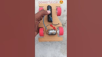 making homemade powerful RC car #rccar #diy #shorts #shortsfeed