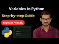 Variables in Python | Python Course❤️