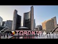 Toronto city sightseeing tour 4K