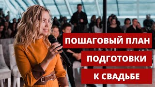 Пошаговый план подготовки к свадьбе. Выступление на свадебной выставке "Свадебный пазл"