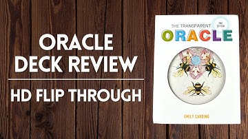 Transparent Oracle Cards | Divining, Meditating, and Storytelling Deck | Review & Flip Through
