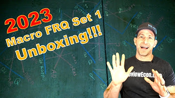 2023 Macroeconomics FRQ Set 1 Answers! (Best Guess)