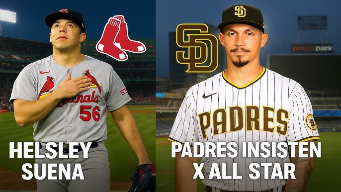 Red Sox linked to Cardinals' Ryan Helsley; San Diego Padres in pursuit of Jarren Duran - YouTube