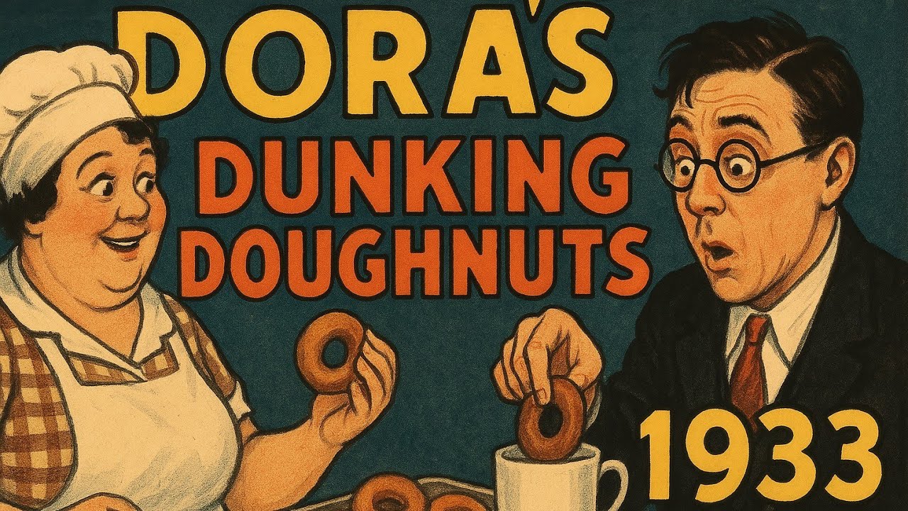 Dora's Dunking Doughnuts| 1933 | Short Film | Comedy | Musical | Public Domain