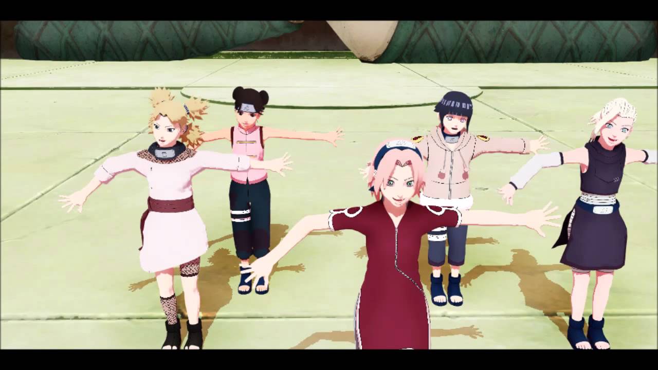 MMD NARUTO Carry Me Off Sakura, Ino, Hinata, Tenten and Temari