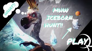Monster Hunter World's Iceborne Expansion HUNT!!