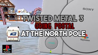 Twisted Metal 3 going postal at North Pole! #ViolentNight #NaughtyList #shorts #tiktok #ps4 #xbox