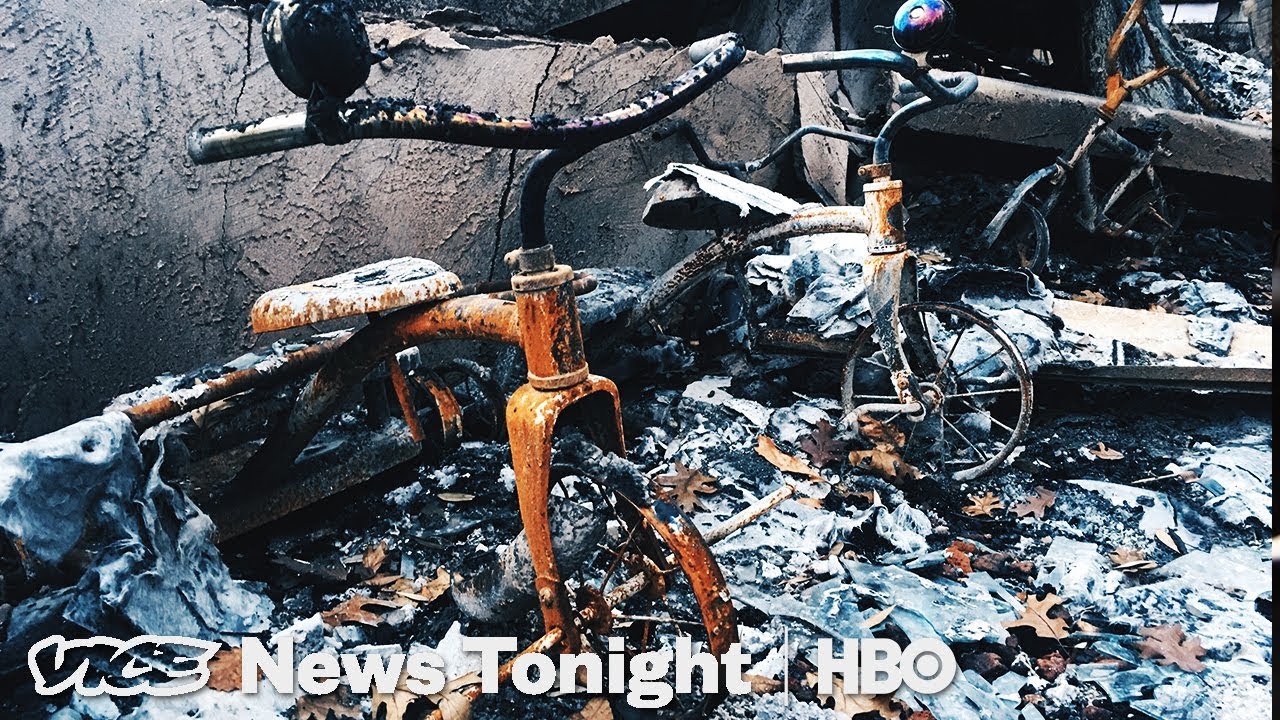 camp fire usa School After Wildfires & Mosul In Shambles: VICE News Tonight Full Episode (HBO)