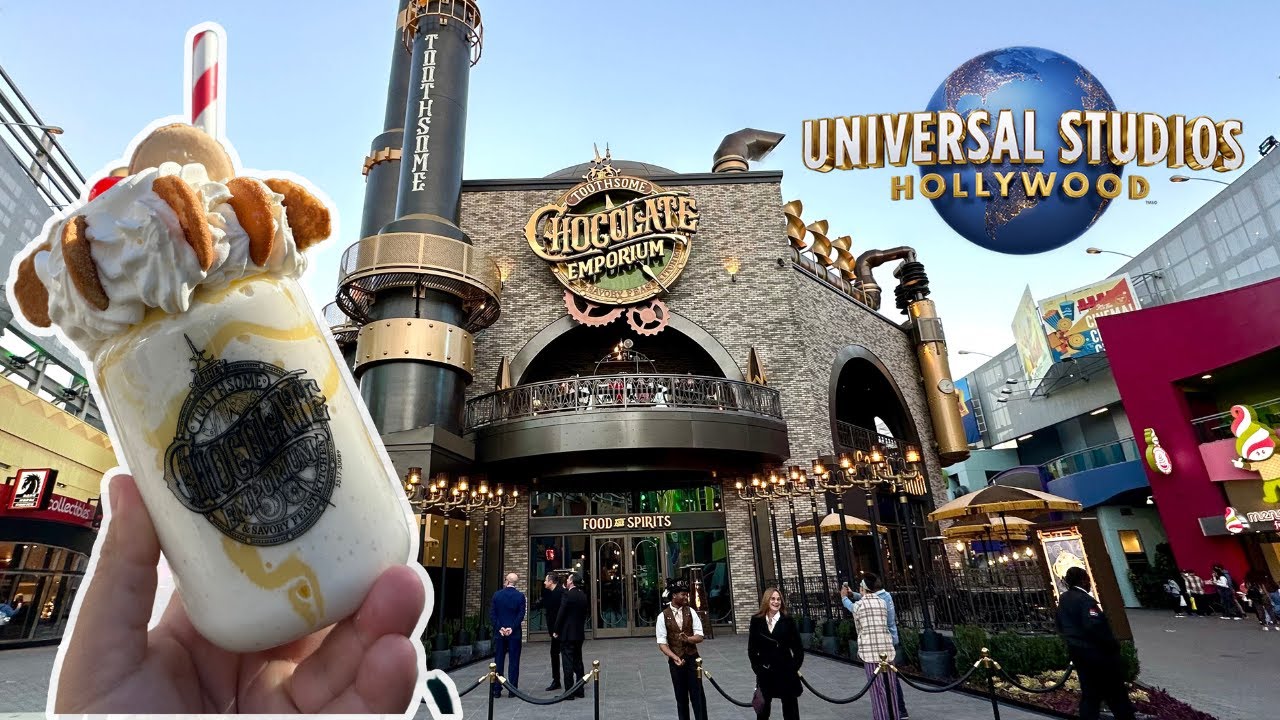New Shakes & Foods From The Toothsome Chocolate Emporium At Universal