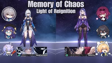 E0 Jingliu Hypercarry & E0 Black Swan DoT | Memory of Chaos | Honkai Star Rail 2.0