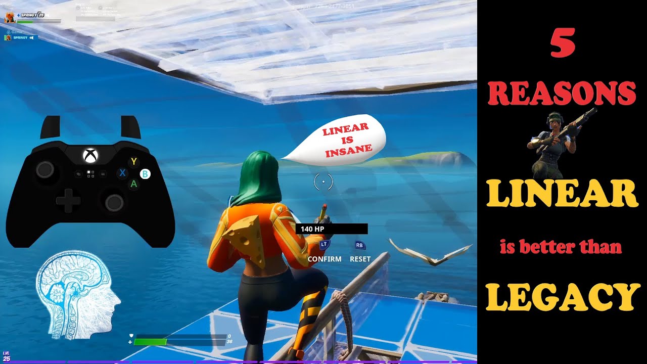 5 Reasons *LINEAR AIM ASSIST* Is Better Than LEGACY (L2 / LT SPAM) - "Best Controller Settings"