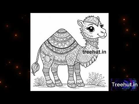 Camel Coloring Pages - 4652
