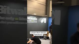 Who is Adam Back Satoshi Nakomoto the inventor of Bitcoin #btcprague #bitcoinprague #bitcoin #adamba