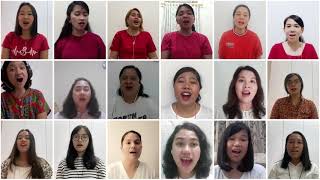 KU BERBAHAGIA (Phoebe Knapp & Fanny Crosby) - Virtual Choir by SOLA GRATIA Alumni SMAN 1 Medan