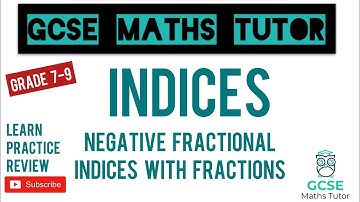 Difficult Negative and Fractional Indices (with Fractions!) | Higher Only | Grade 7-9 | TGMT