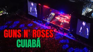 Show do Guns N' Roses na Arena Pantanal em Cuiabá - MT (31/10/25)