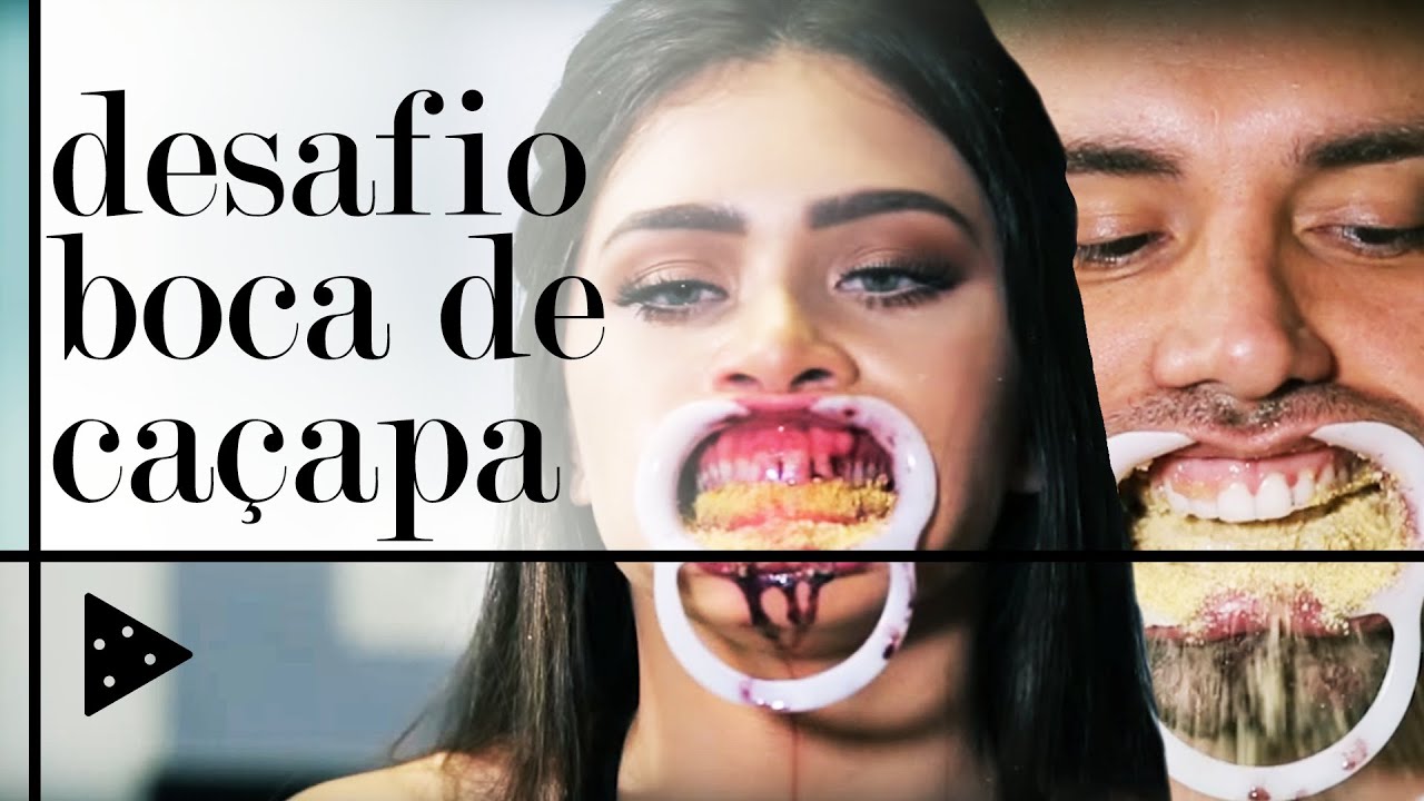 DESAFIO DA BOCA DE CAÇAPA COM MATHEUS MAZZAFERA - YouTube