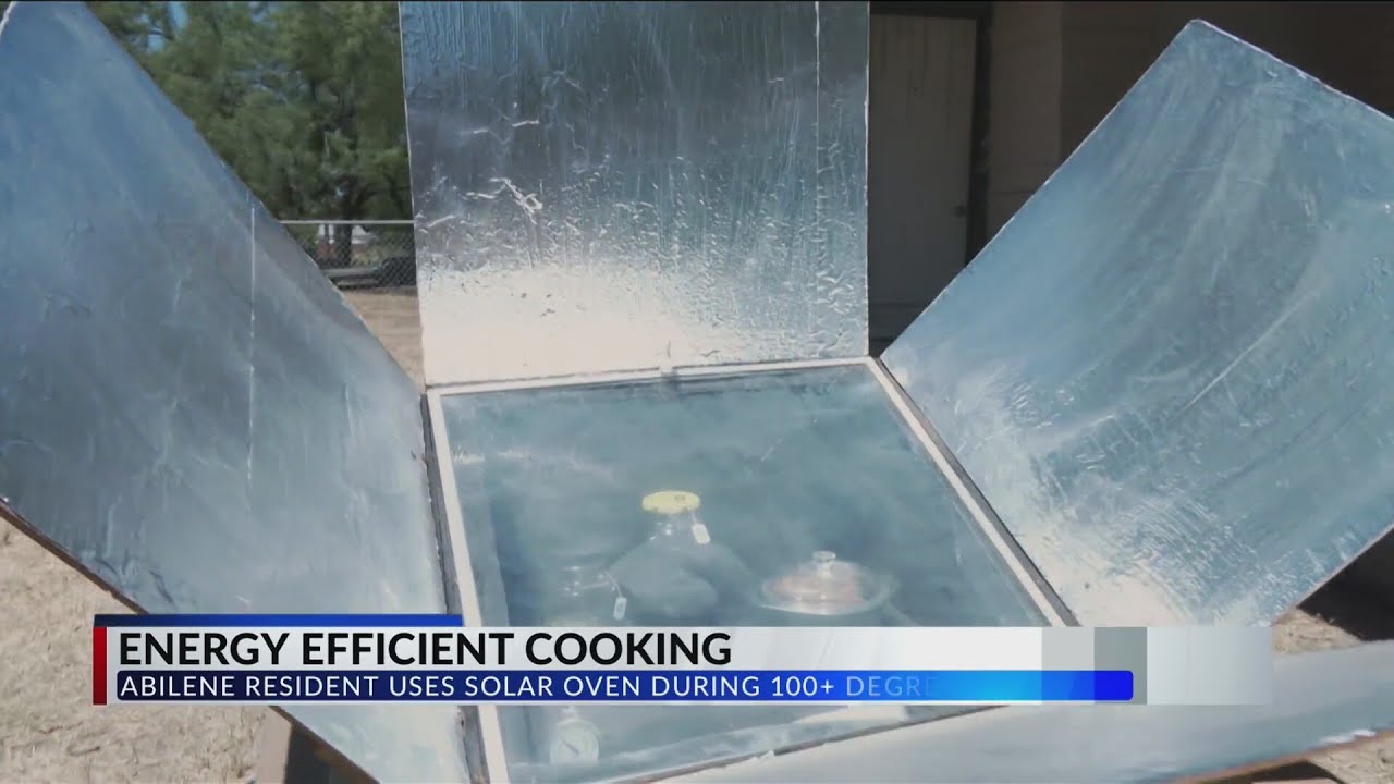 Abilene resident makes solar oven