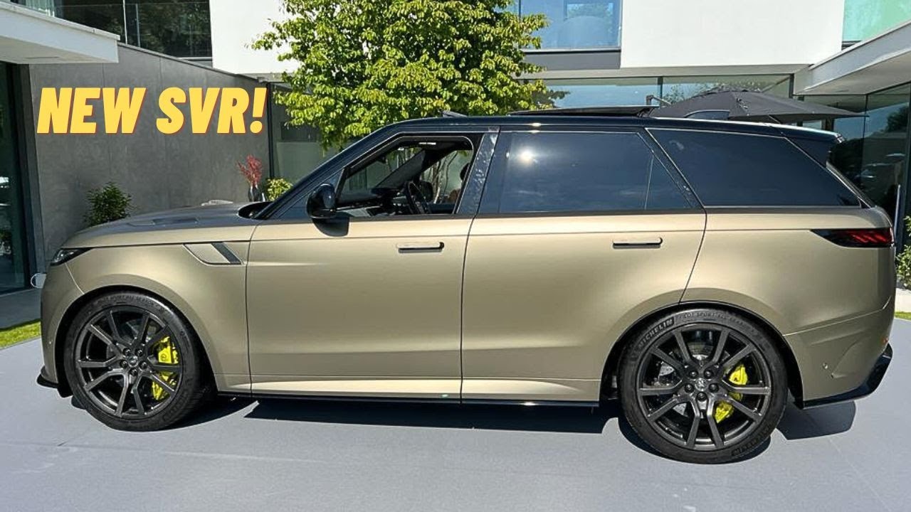 The NEW 2024 Range Rover Sport SV Is HERE! FIRST LOOK YouTube