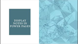 Display Timeline Notes with attachments in Power Pages