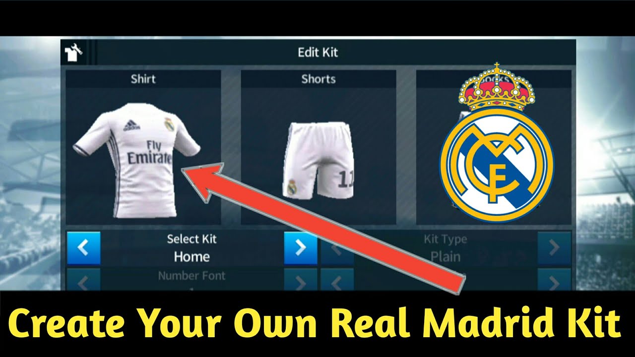 dls 18 real madrid kit