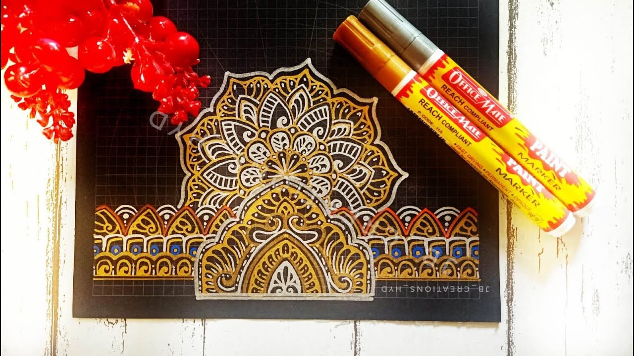 Paint Marker Golden & Silver for Artist | Paint Marker Golden & Silver| Paint Marker -Soniofficemate