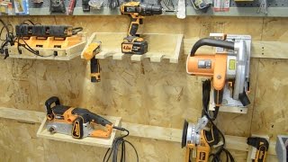 Building a French Cleat System for Power Tools | How To