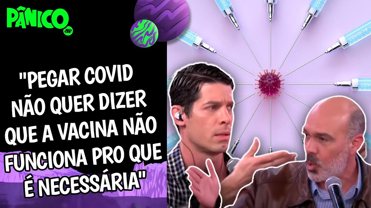 Diogo Schelp tem TRETA COM MARCO ANTÔNIO COSTA: ARROGÂNCIA DAS VACINAS ESPANTA COVID-19 CHARLATÃO?