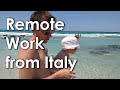 How to Remote Work from Italy | A Millennial guide to move to Italy