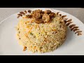 Egg and vegetables fried rice with garlic butter shrimp|Easy cooking recipe|@Bibiayesha522