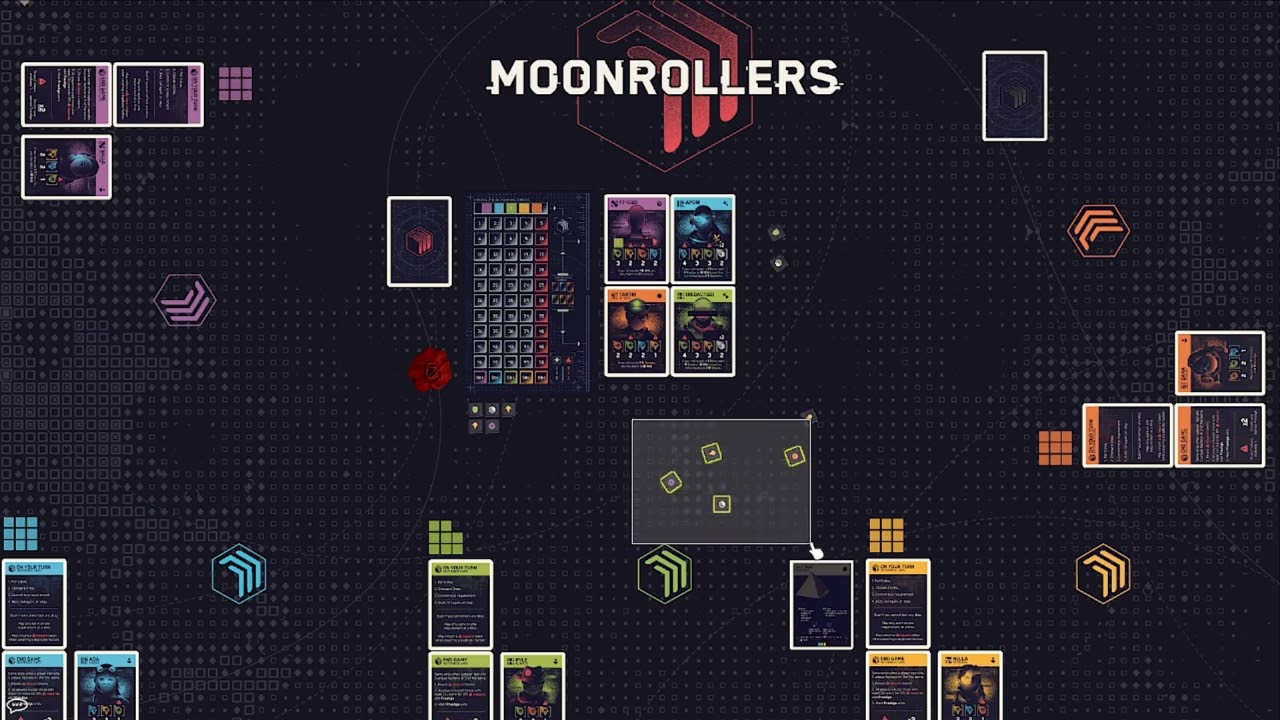 Moon Rollers Unofficial Solo Mode - Thief Bot (Game 1)