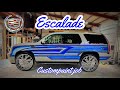 【キャデラック】カスタムペイント　DUBスタイル【エスカレード】CadillacEscalade on 28s Custompaint job